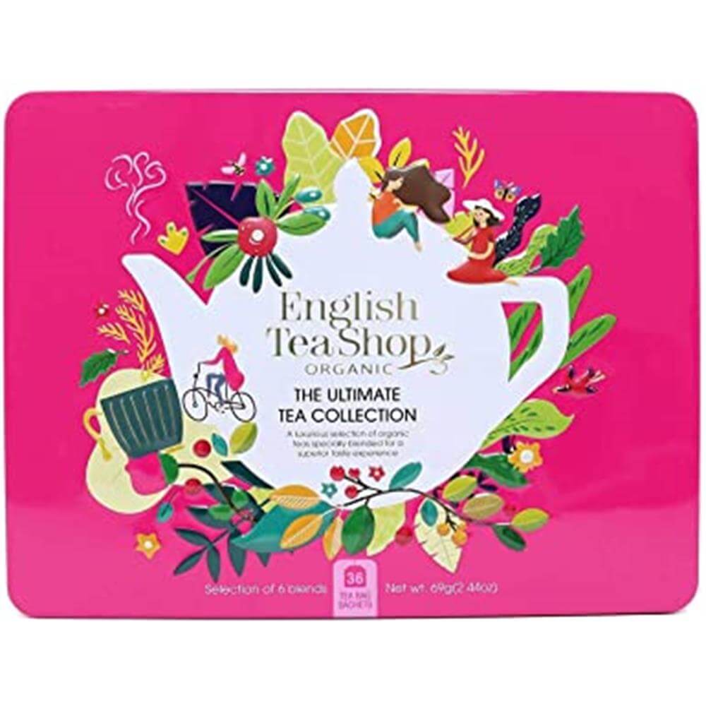 English Tea Shop Ultimate Tea Collection Gift Tin Pink